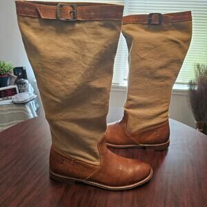 Frye Paige Tall Riding Boots Code 77538 Size 10 B Brown